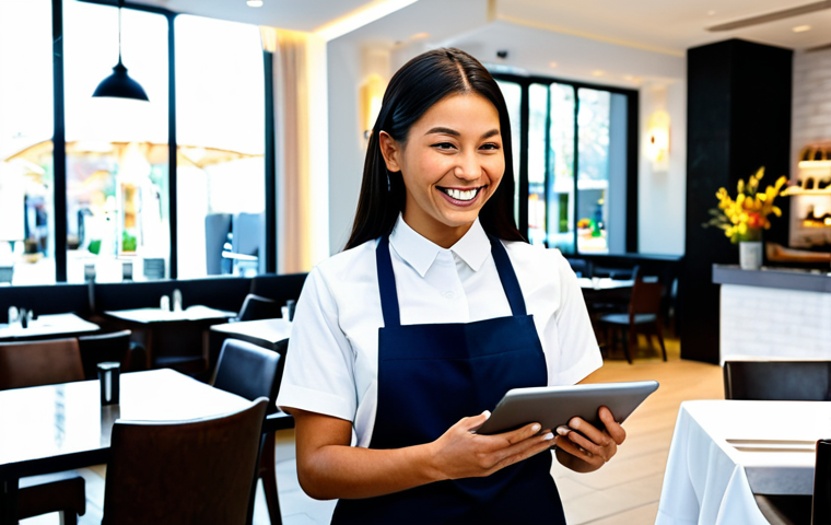 서비스관리사와 서비스 설계 사례 - Restaurant Reservation System Improvement**

"A brightly lit, modern restaurant interior. A friendly...