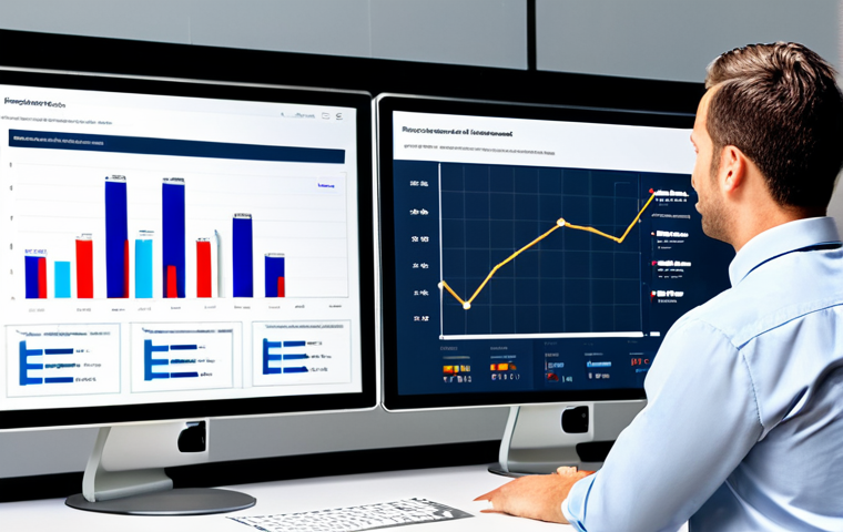 서비스관리사 업무 성과 관리 - Data Visualization for Improved Service Management**

"A dashboard displaying key service management...