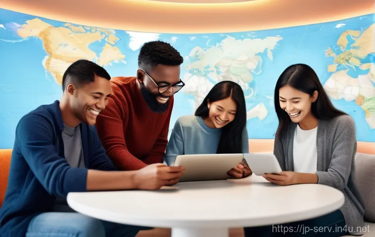 서비스관리사와 글로벌 서비스 이해 - In a sleek, modern office setting flooded with natural light, a professional service manager (wearin...