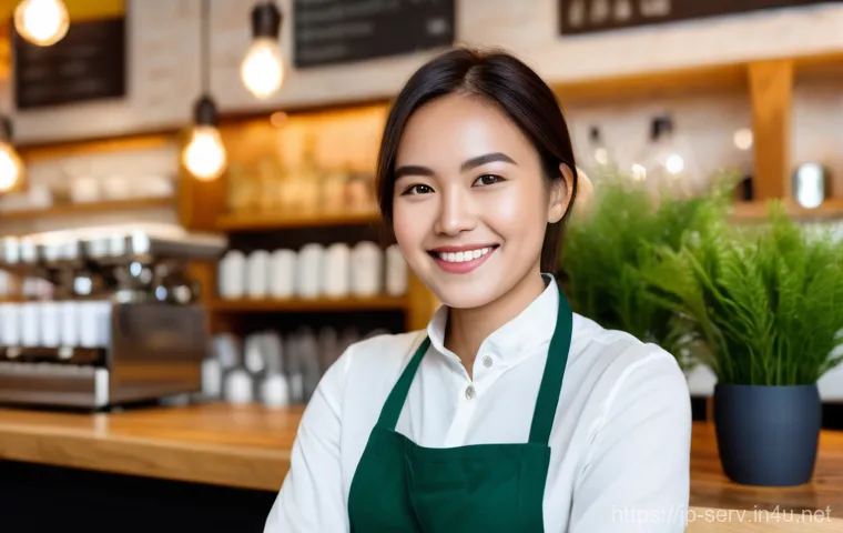 서비스관리사와 개인 브랜딩 - Image Prompt 1: The Art of Empathetic Service**