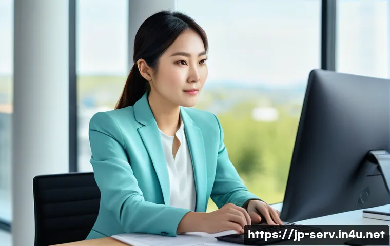 서비스관리사와 신규 서비스 런칭 준비 - **Prompt:** A professional Japanese female service manager, in her mid-30s, dressed in a stylish, sm...